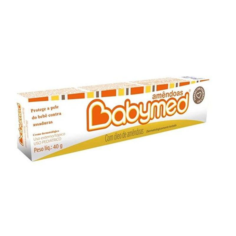 babymed amêndoas creme bisnaga 40g