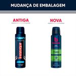 desodorante bozzano aerosol antitranspirante antibac + fresh 90g