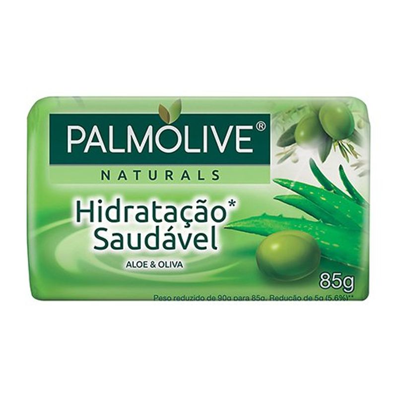 sabonete palmolive natural aloe 85g