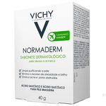 vichy normaderm sabonete pele oleosa 40g