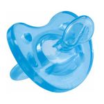 chupeta kuka silicone soft ortodôntico 1 azul