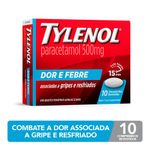 tylenol 500mg 10 comprimidos revestidos paracetamol johnson & johnson