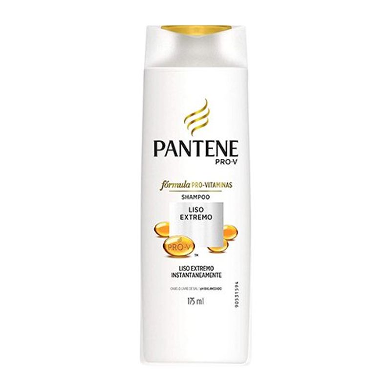 shampoo pantene liso extremo 175ml