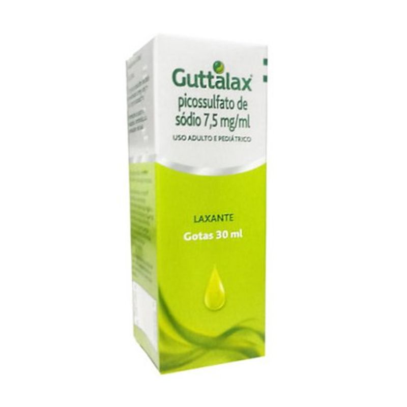 guttalax 7,5mg/ml solução oral 30ml