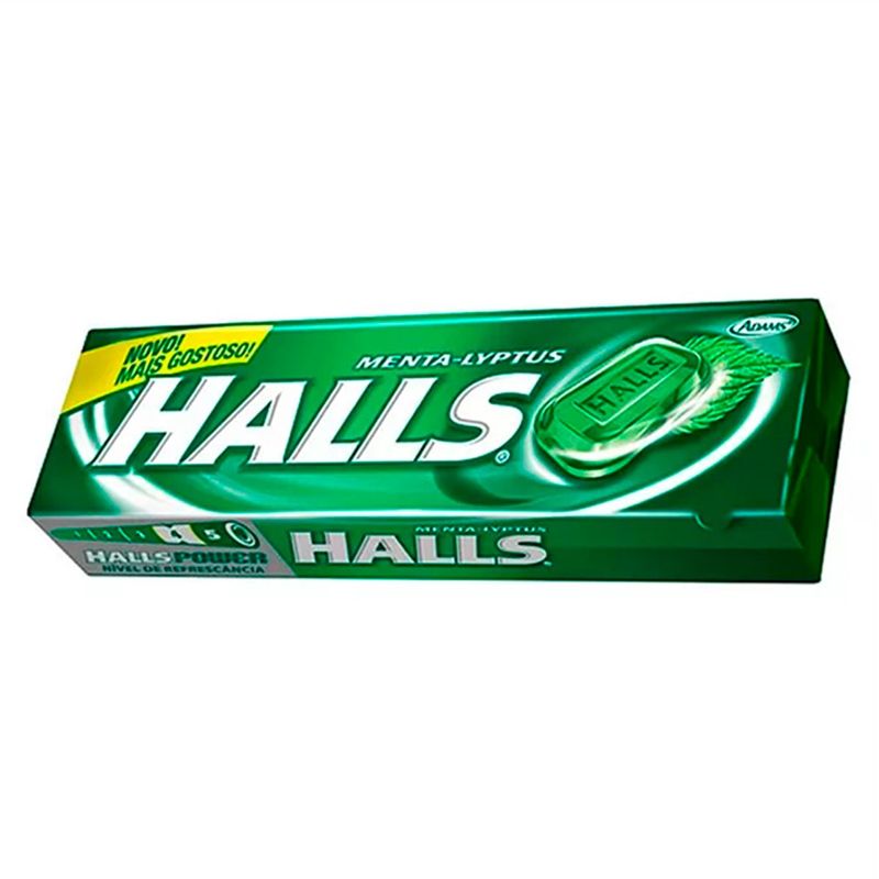 balas halls menta 28g