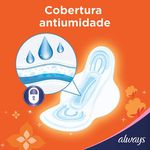absorvente always super proteção suave com abas 8 unidades