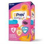 dprev imune kids suspensão 75ml suplemento alimentar sabor amora myralis