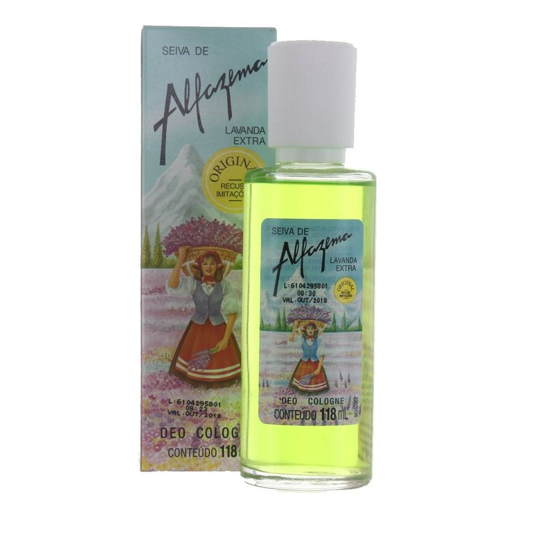 desodorante colônia seiva alfazema lavanda 118ml