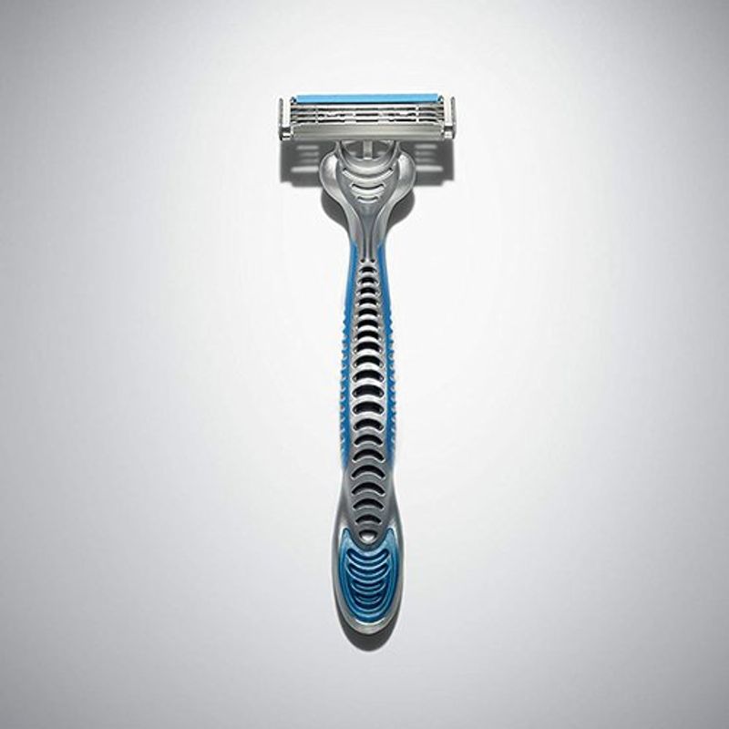 barbeador gillette prestobarba 3 ice cabeça móvel cartela com 2 unidades