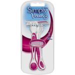 depilador gillette venus simply rosa com 2 unidades