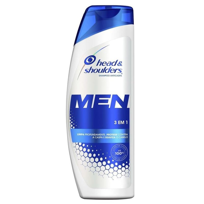 shampoo 3 em 1 head e shoulders men anti-caspa 200ml