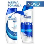 shampoo 3 em 1 head e shoulders men anti-caspa 200ml