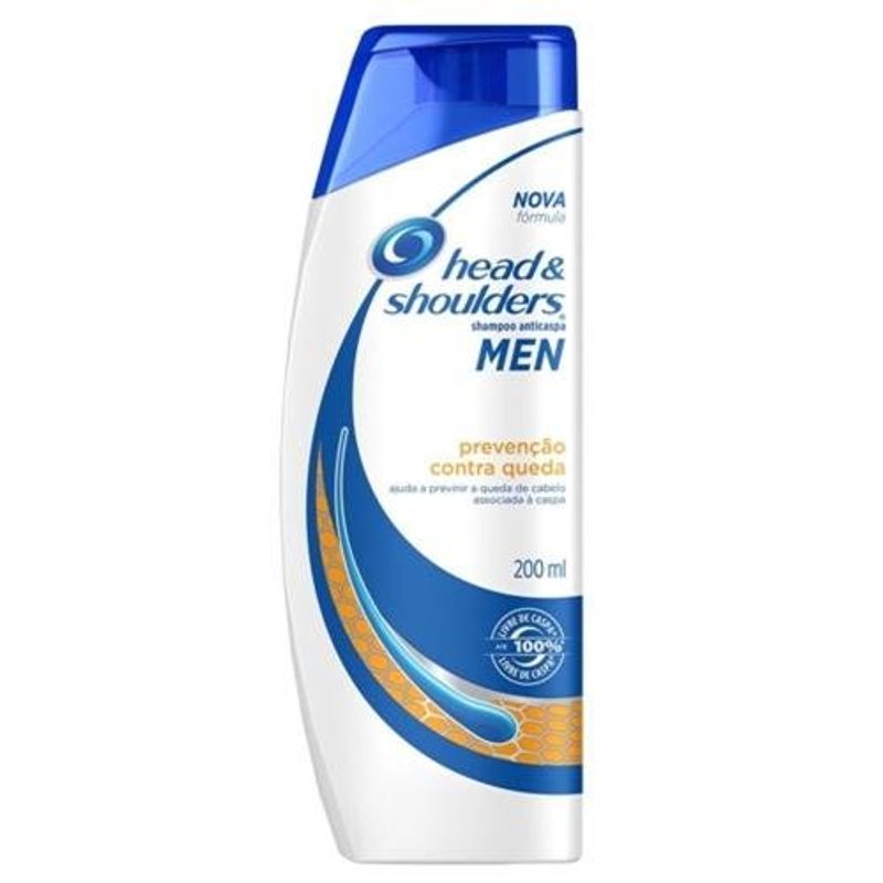 shampoo head e shoulders men prevenção (contra queda) 200ml