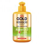 creme pentear niely gold água de coco 280g