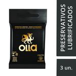 preservativo lubrificado olla tradicional 3 unidades