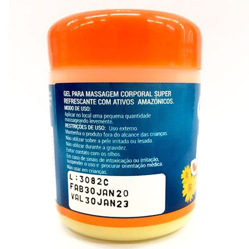 gel para massagem corporal jiquitaia pharmakos 100g