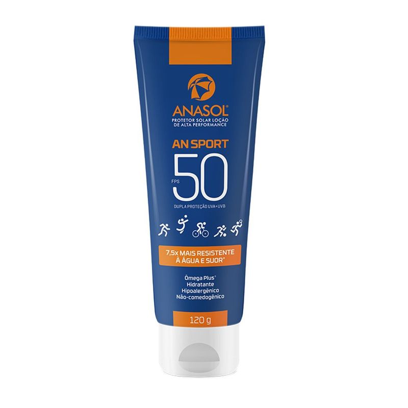protetor solar loção an sport anasol fps 50 120g