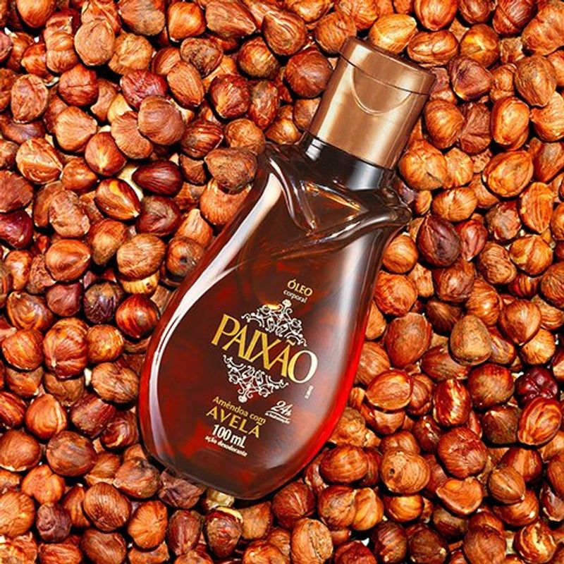 paixão óleo amêndoa com avelã 100ml