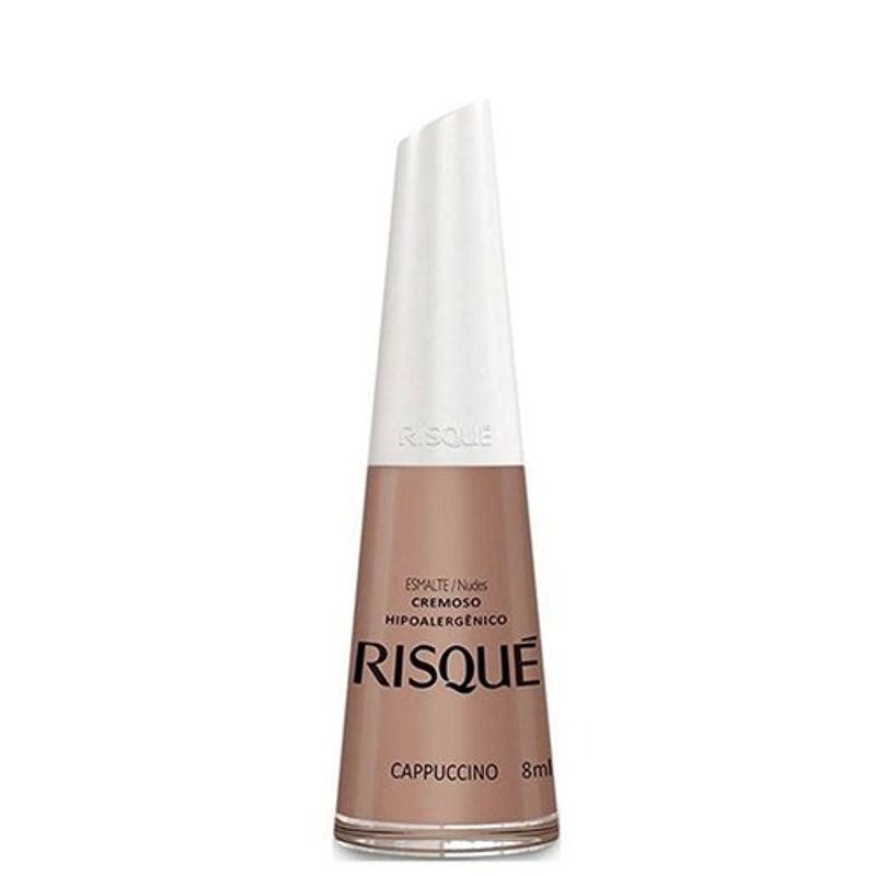 esmalte risqué ultra cremoso cappuccino nude 8ml