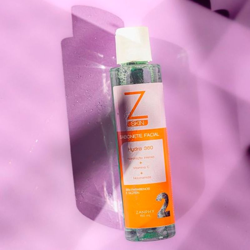 sabonete líquido facial zanphy skin 150ml