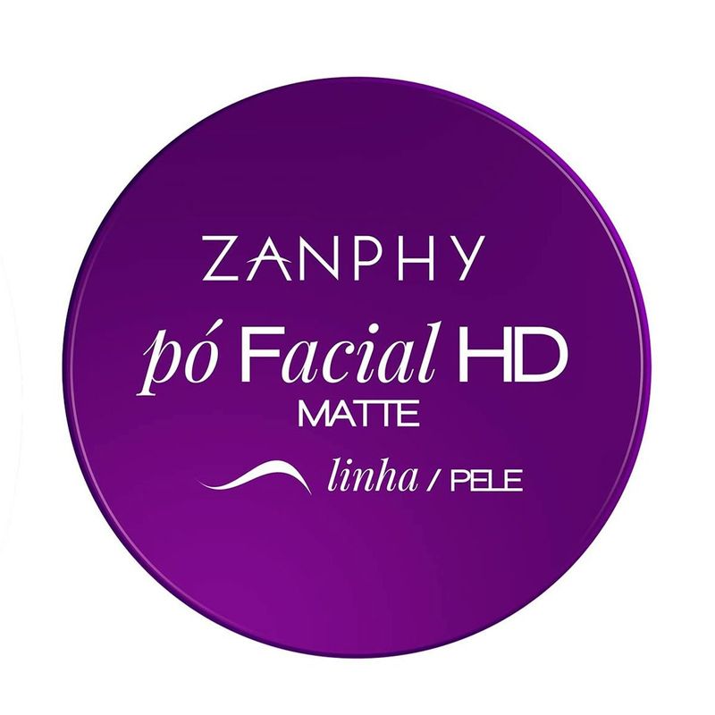 pó facial hd matte zanphy médio