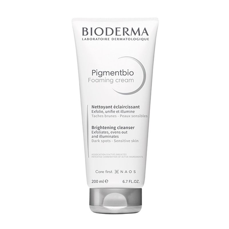 creme de limpeza clareador bioderma pigmentbio foaming cream 200ml