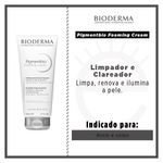 creme de limpeza clareador bioderma pigmentbio foaming cream 200ml