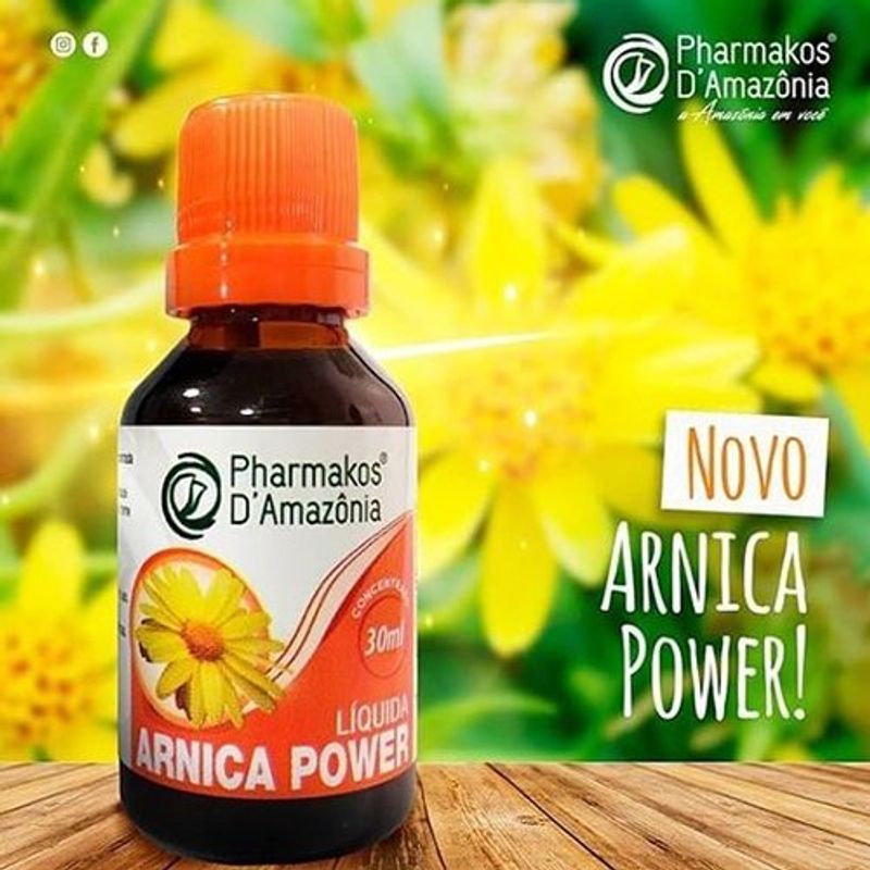 arnica power líquida pharmakos 30ml