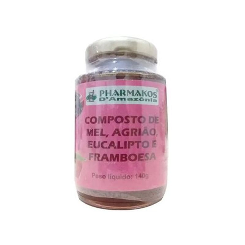 composto de mel agrião eucalipto pharmakos 140g