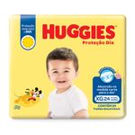 fralda huggies proteção dia tamanho xg 24 unidades