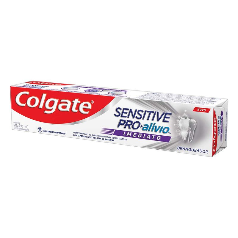 creme dental colgate sensitive pro-alívio 90g