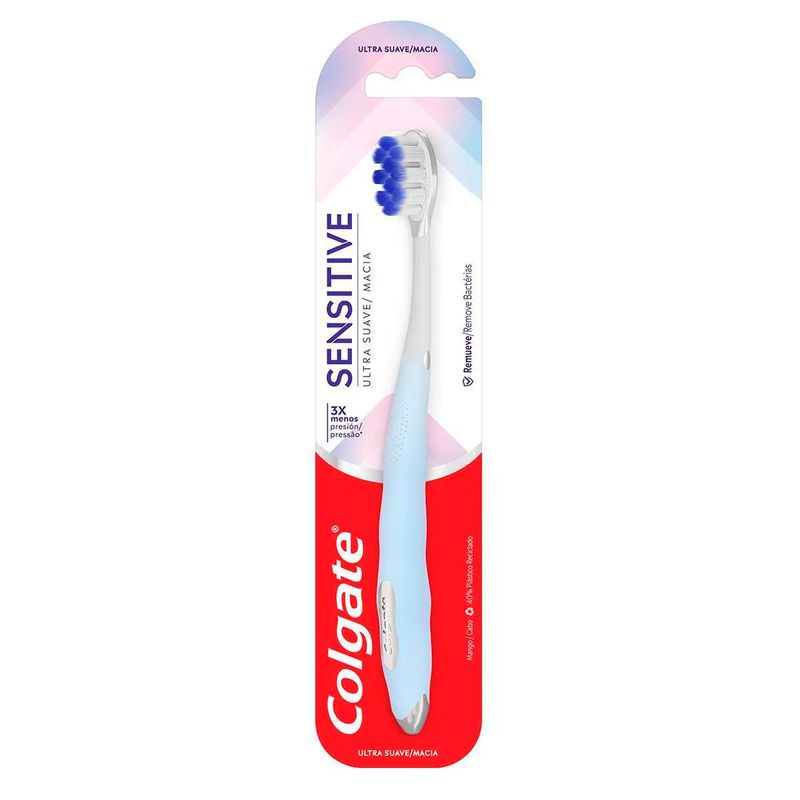 escova dental colgate sensitive pro-alívio ultra macia 1 unidade