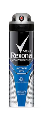 desodorante aerosol rexona men active masculino 90g