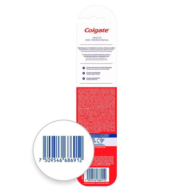 escova dental colgate sensitive pro-alívio ultra macia 1 unidade