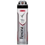 desodorante aerosol rexona antibacteriano masculino 90g