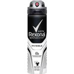 desodorante rexona antitranspirante aerosol men invisible masculino 90g