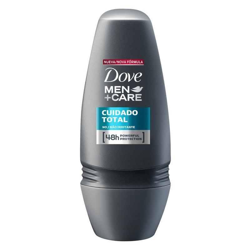 desodorante roll-on dove men+care clean comfort masculino 50ml