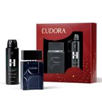 kit masculino eudora colônia 100ml + desodorante antitranspirante aerossol 125ml
