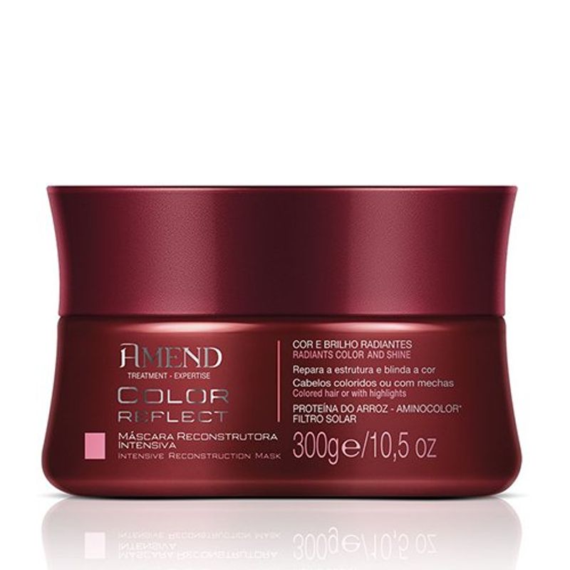 máscara reconstrutora amend color reflect expertise 300g