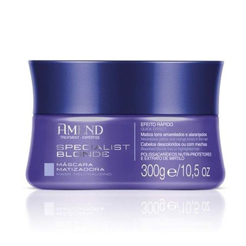 máscara matizadora specialist blonde 300g