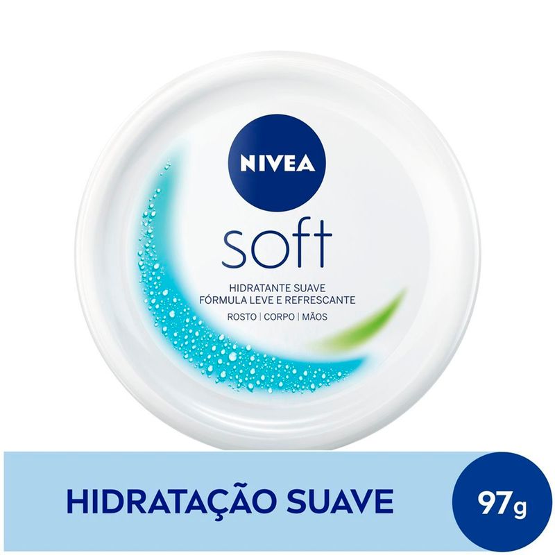 creme nivea soft intensivo 97g
