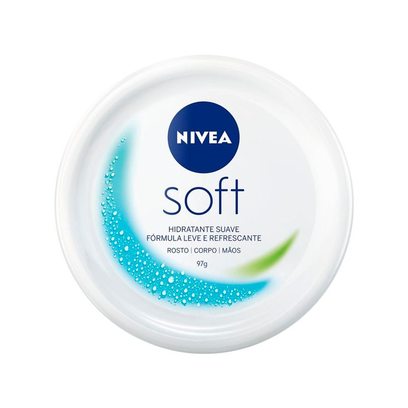 creme nivea soft intensivo 97g