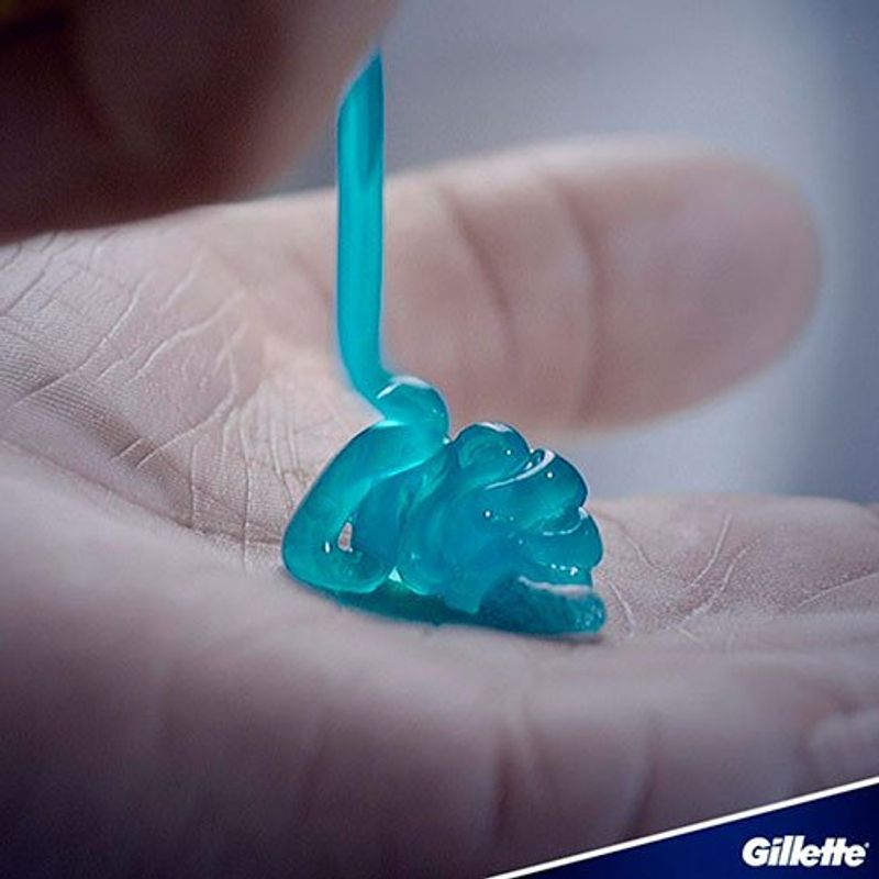 gel para barbear gillette hidratação fusion proglide 198g