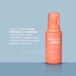espuma de limpeza facial com ácido salicílico foaming cleanser océane 4you 100ml
