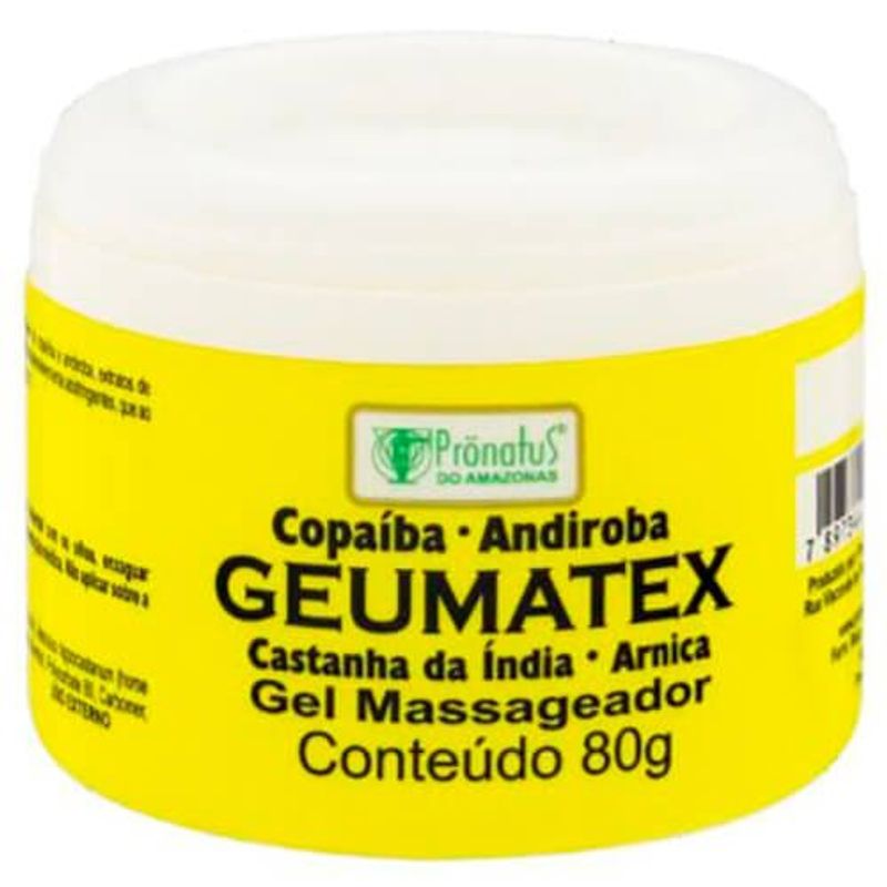 gel de massagem pronatus geumatex 80 g