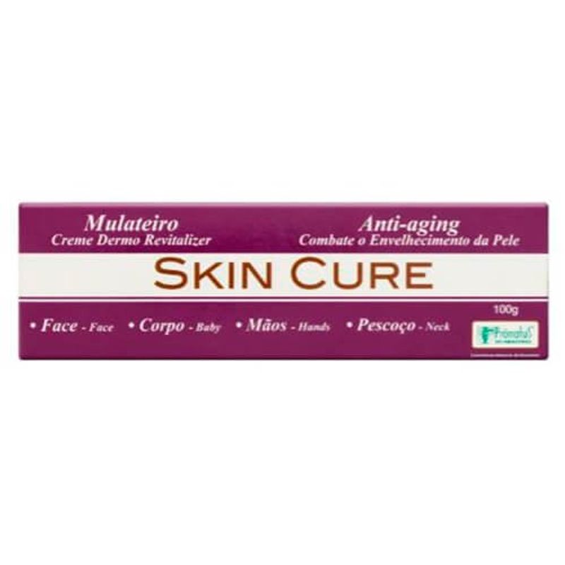 creme dermatológico anti-aging pronatus skin cure mulateiro 100g