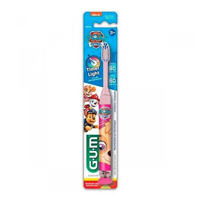 escova de dente gum patrulha canina light