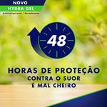 desodorante gel antitranspirante gillette hydra aloe 82g