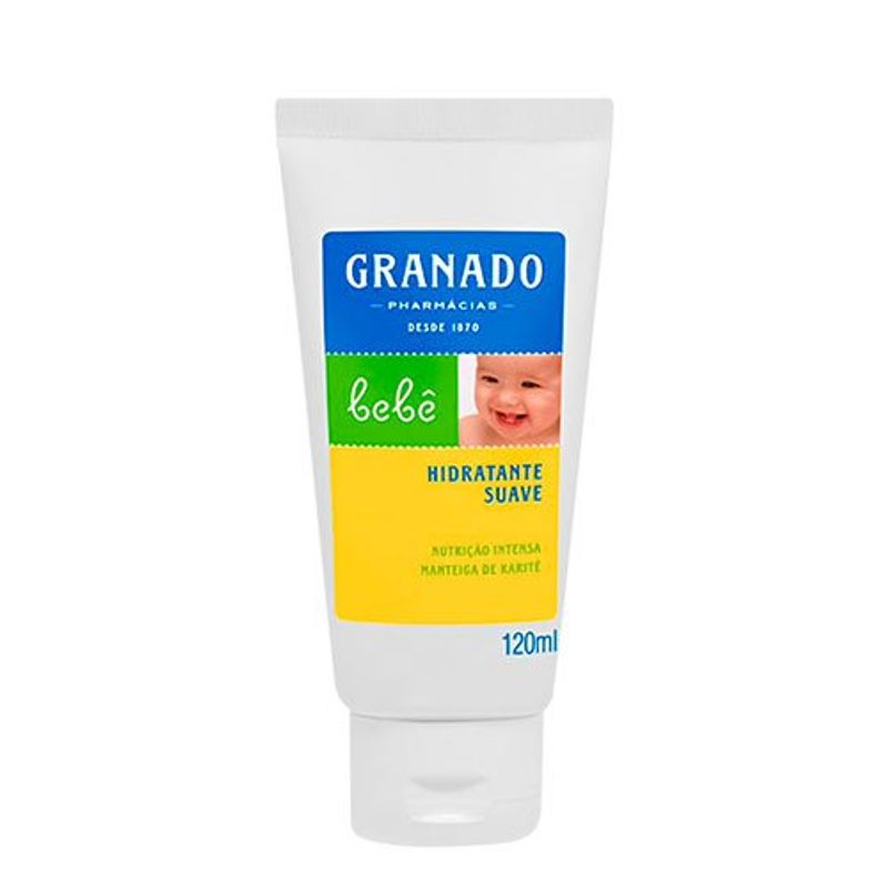 hidratante bebê tradicional 120ml granado