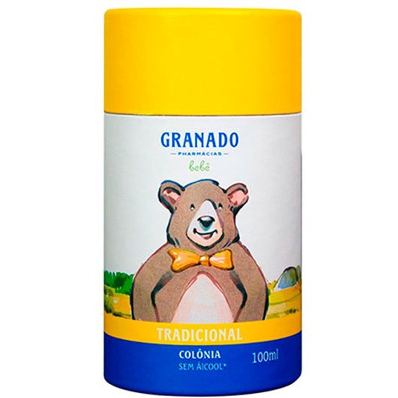 colônia bebê tradicional 100ml granado